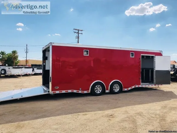 Wells Cargo Motortrac Trailer Enclosed Trailer Cargo Trailer MT8
