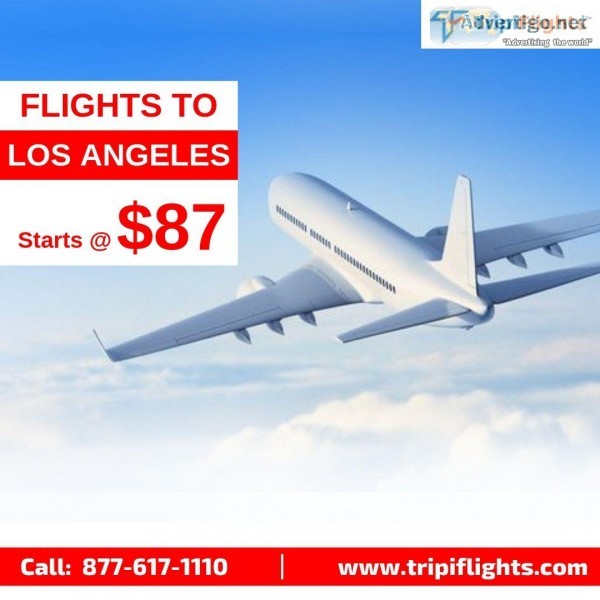 Cheap flights to Los Angeles are available on Tripiflights