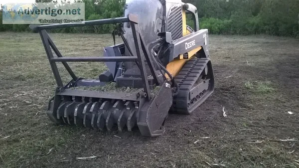 Land Clearing Bush Hogging Mulching Road Construction and Excava