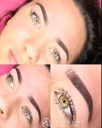 Professional ombre brows in Sidcup