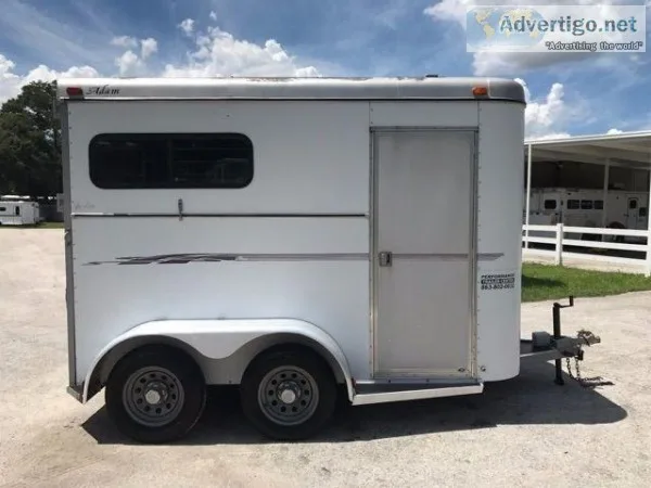 2002 Adam 2 horse trailer