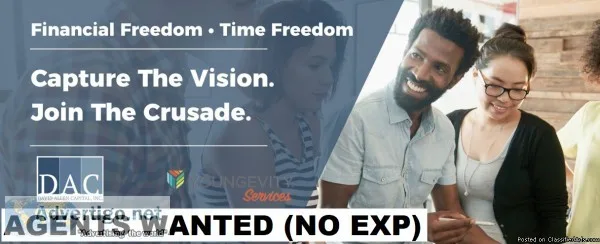 AGENTS NEEDED (NO LICENCE REQUIRED)
