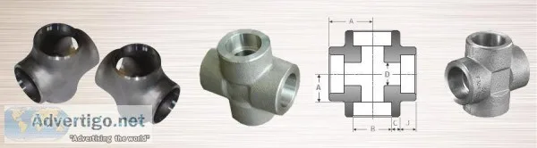Forged Socket weld Unequal Cross Supplier and Manufacturer