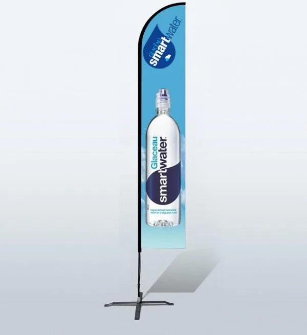 Wave Your Logo Design or Artwork on a Custom Flag  Tent Depot