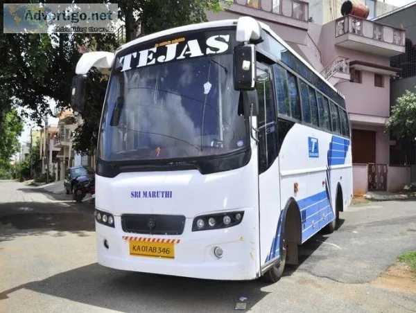 Hire or Rent a luxury 30 seater bus in Mysore