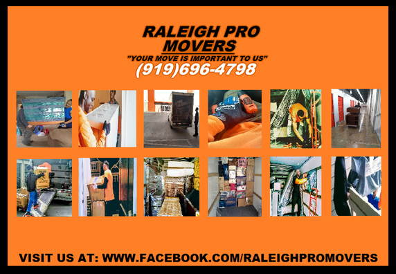 Great prices (Non-hourly) licensed Raleigh Pro Movers