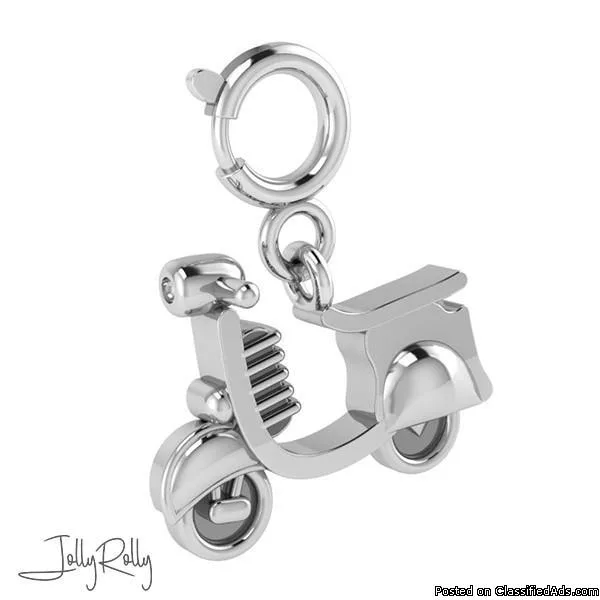 Priya Scooter Charm and Silver Jewellery By JollyRolly