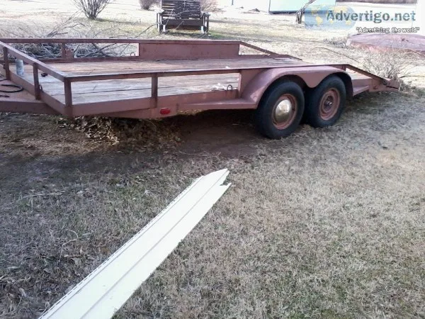 16 ft flat bed trailer for sale