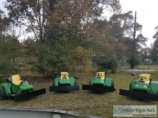 John Deere 1200A Bunker Rake Infield Groomer Ball Field Rake San