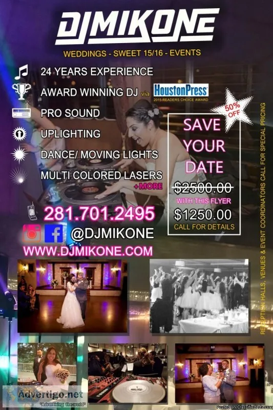 I want to be your wedding dj