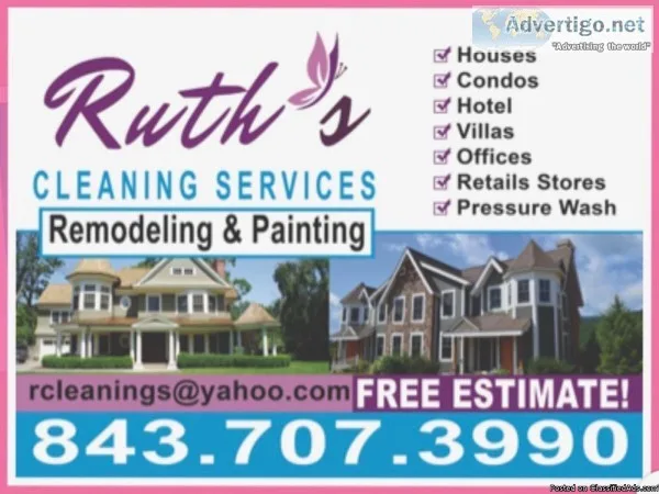 RuthS cleaning service llc