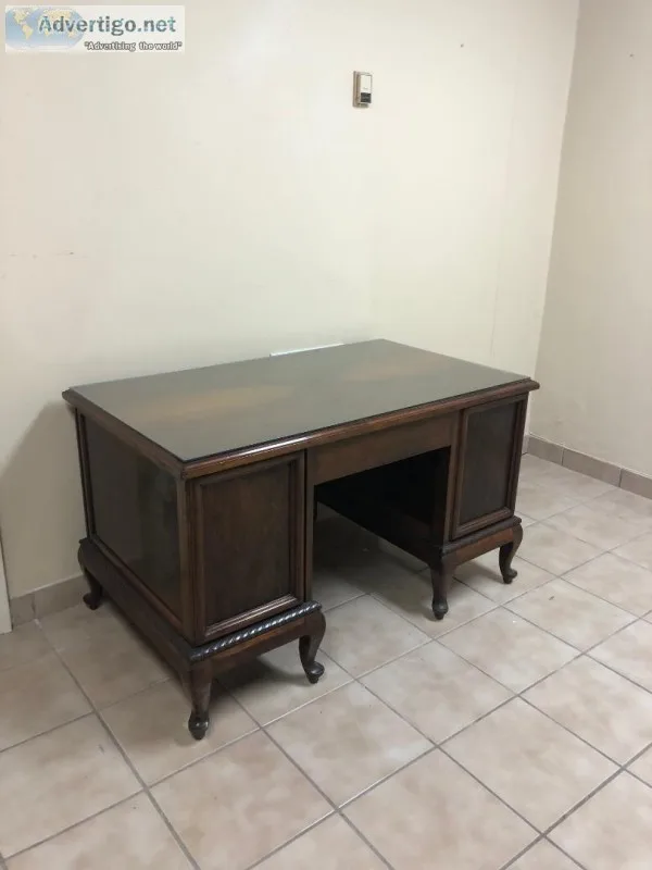 ANTIQUE DESK - MAHOGANY