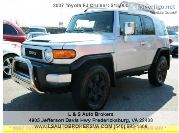 2007 TOYOTA FJ CRUISER SUV4DR