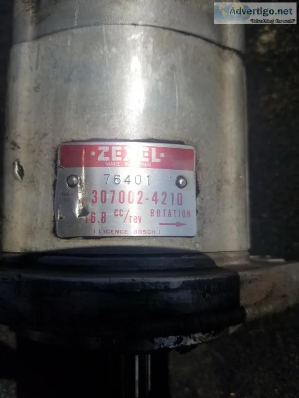 Zexel Pilot Control Pressure Pump 7640