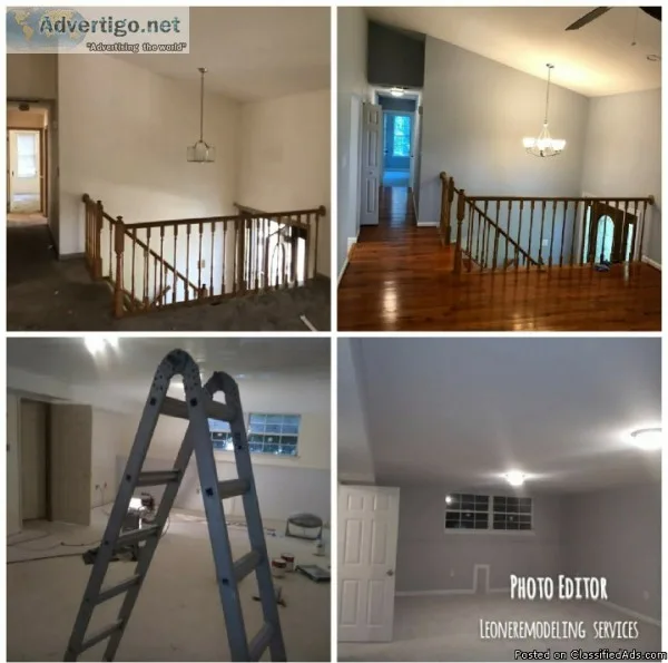 FlooringPaintingDr ywall RepairKitchen and Bathroom Home Remodel