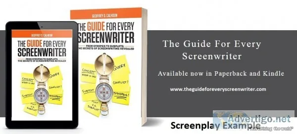 Get the right training in Screenplay writing