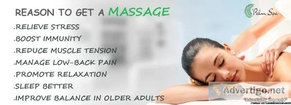 Organic coconut oil massage with hot stone