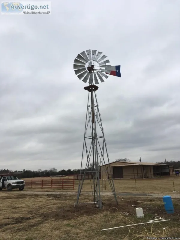 Windmill installation and repair