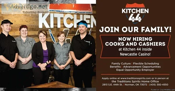 Cooks and Cashiers