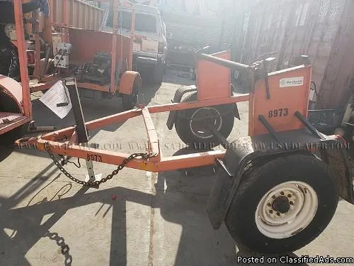 SHOPM ARROW BOARD FRAME TRAILER