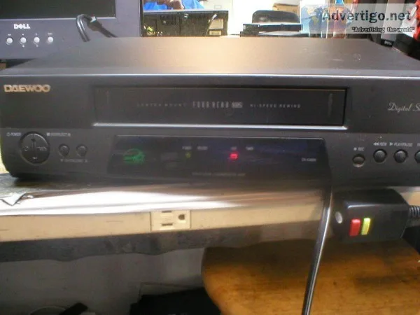 DAEWOO VCR WORKS GREAT BUT DON T HAVE THE REMOTE CONTROL
