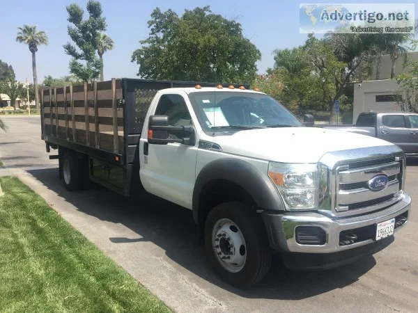 2016 Ford F450 XLT GAS 16  Stakebed with Liftgate