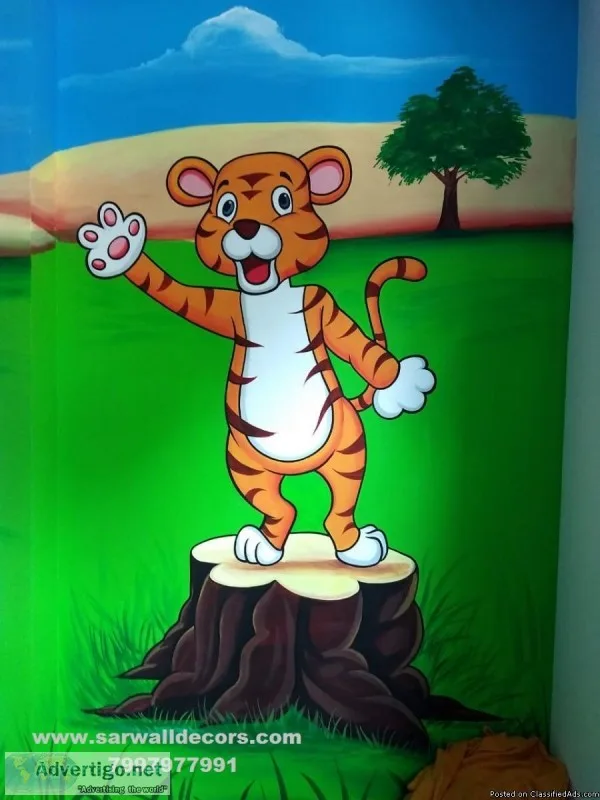 school mural and Art painting in Hyderabad