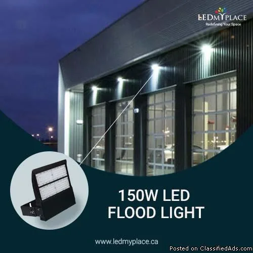 Dazzle Your Space with 150W LED Flood Light
