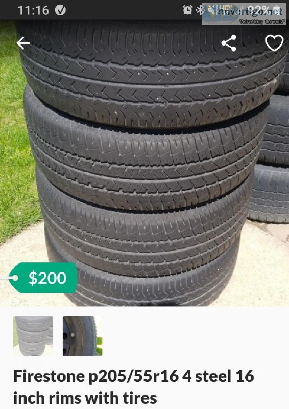 4 set of tires