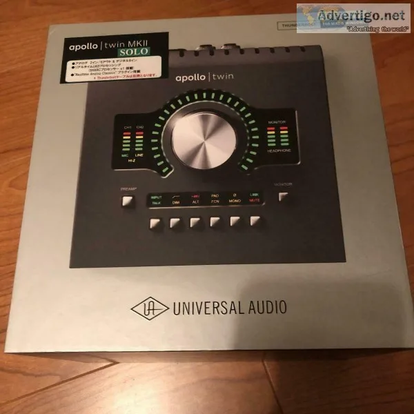 FS Universal Audio Apollo Twin MKII SOLO 2x6 Thunderbolt Audio I