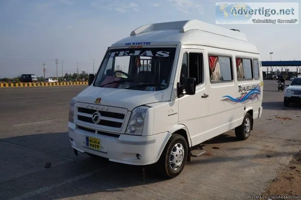 14seater tempo traveller hirerent in Marathahalli
