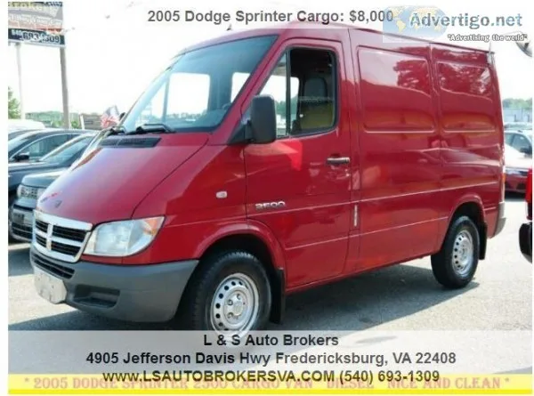 2005 DODGE SPRINTER CARGO VAN 25003DRCARGO VAN