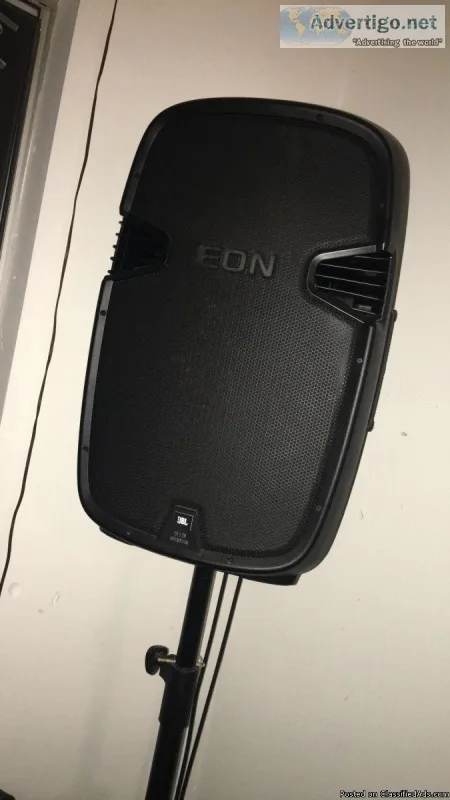 Jbl 515 Active Monitor Speaker With Stand