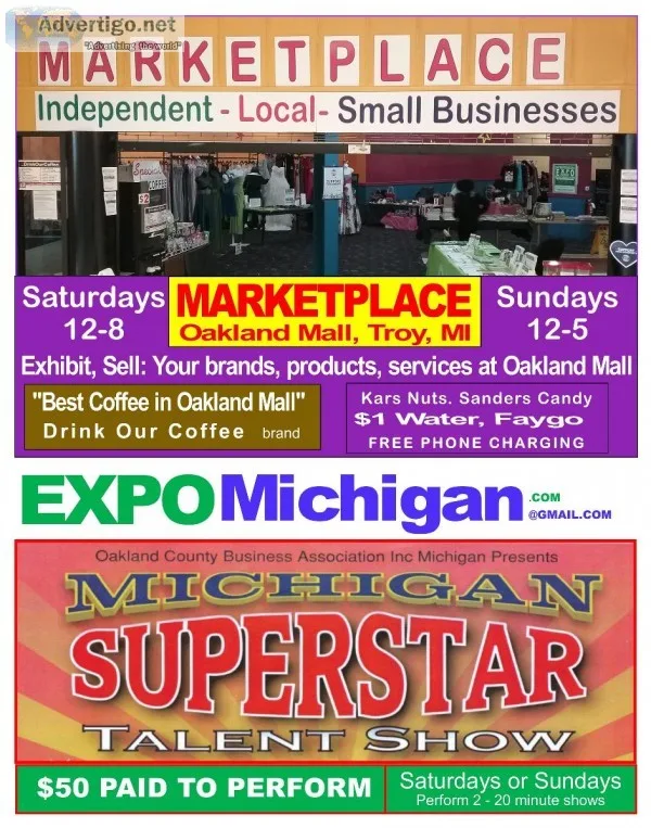 Small Business MARKETPLACE at Oakland Mall