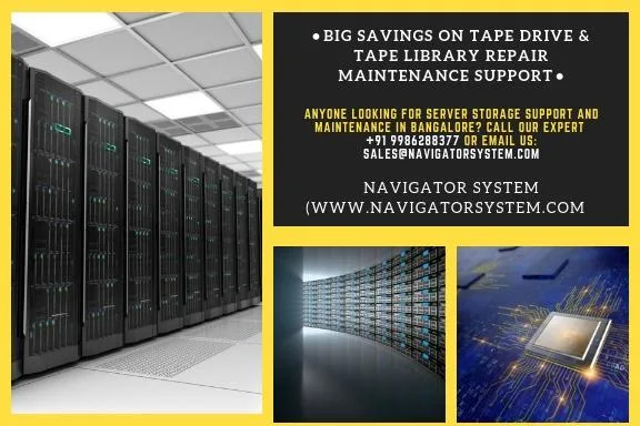Big Savings on Tape Drive and Tape Library Repair Maintenance Su