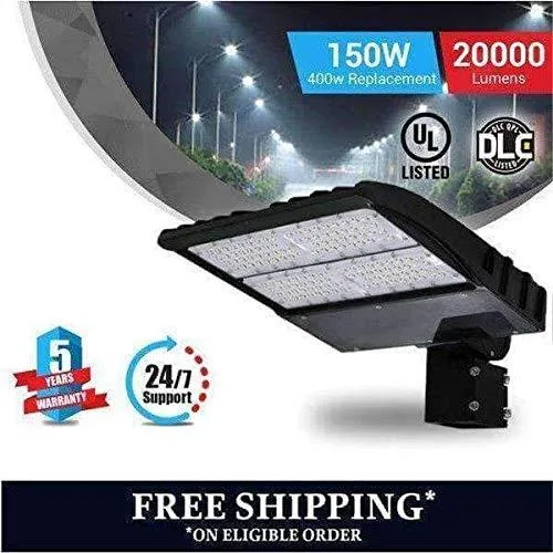 Install 150W LED Pole Light Without Compromising on the Lighting
