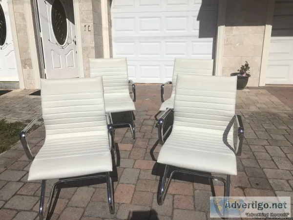 Leather chairs (set of 2 ) 3 sets