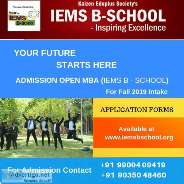 Excel your Career with MBA  IEMS