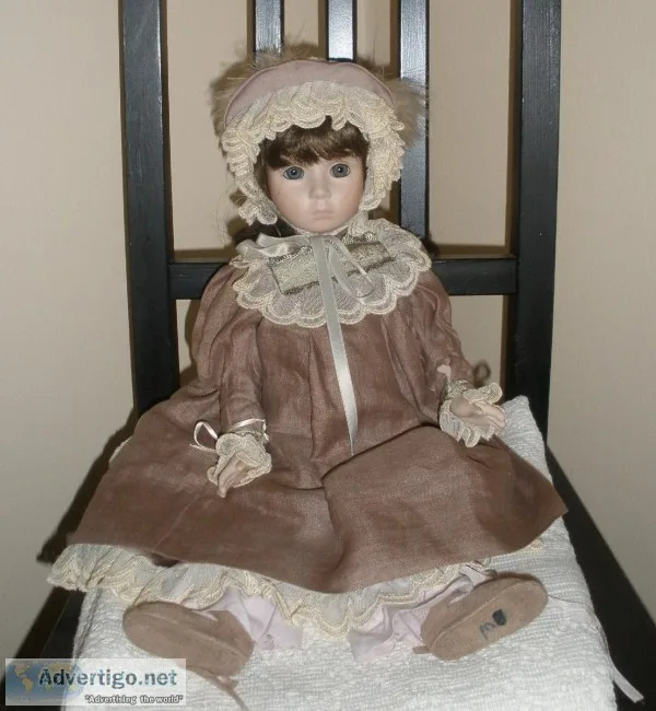 Jessica - Bisque Doll by Lenox - created around 1984