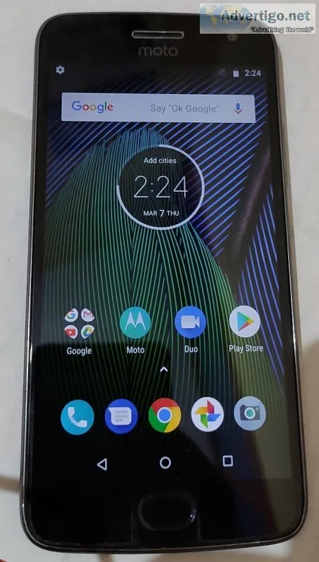 Moto G5 PLUS for sale Rs 6800 - almost new in condition
