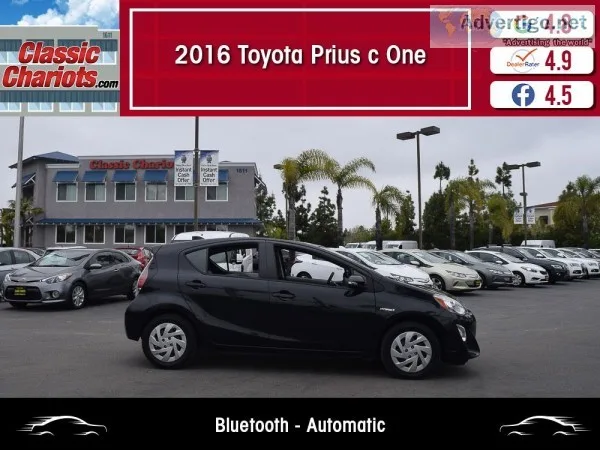 Used 2016 Toyota Prius c One for Sale in San Diego - 19615