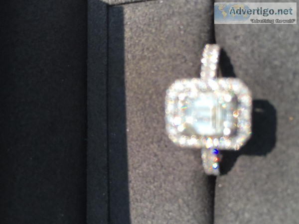 Vera Wang Diamond Engagement Ring