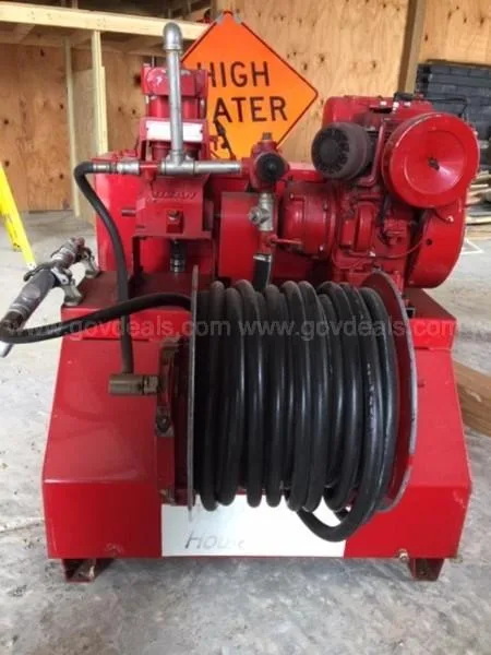 Brush-Field Unit Pump and Tank