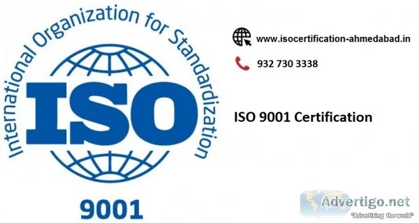Quality management iso 9001 certification in ahmedabad