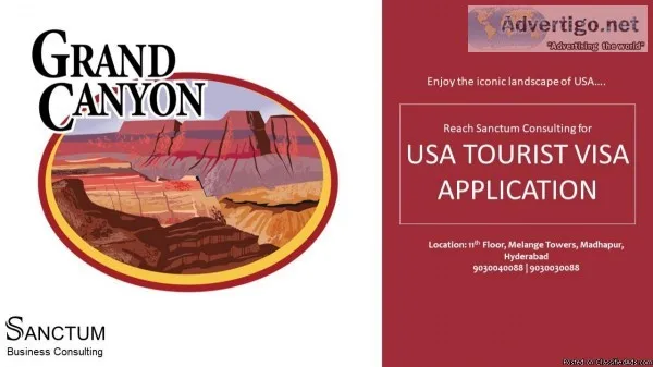 Get USA Tourist Visa Services through Sanctum Consulting