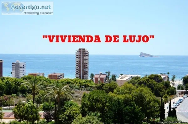 VIVIENDA DE LUJO EN BENIDORM CON VISTAS AL MAR 170M2