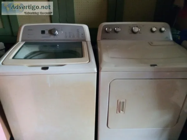 Washer and dryer