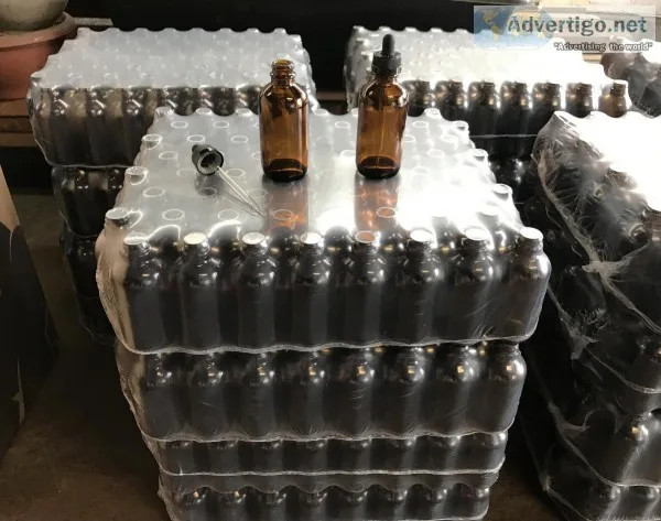 Amber 4 oz Glass Bottles with Droppers 20 64 packs essential oil