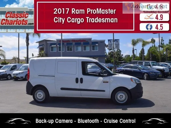 Used 2017 Ram ProMaster City Cargo Tradesman for Sale in San Die