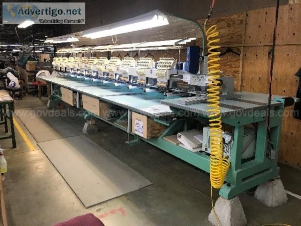 Tajima - 1000 12 Head Embroidery Machine